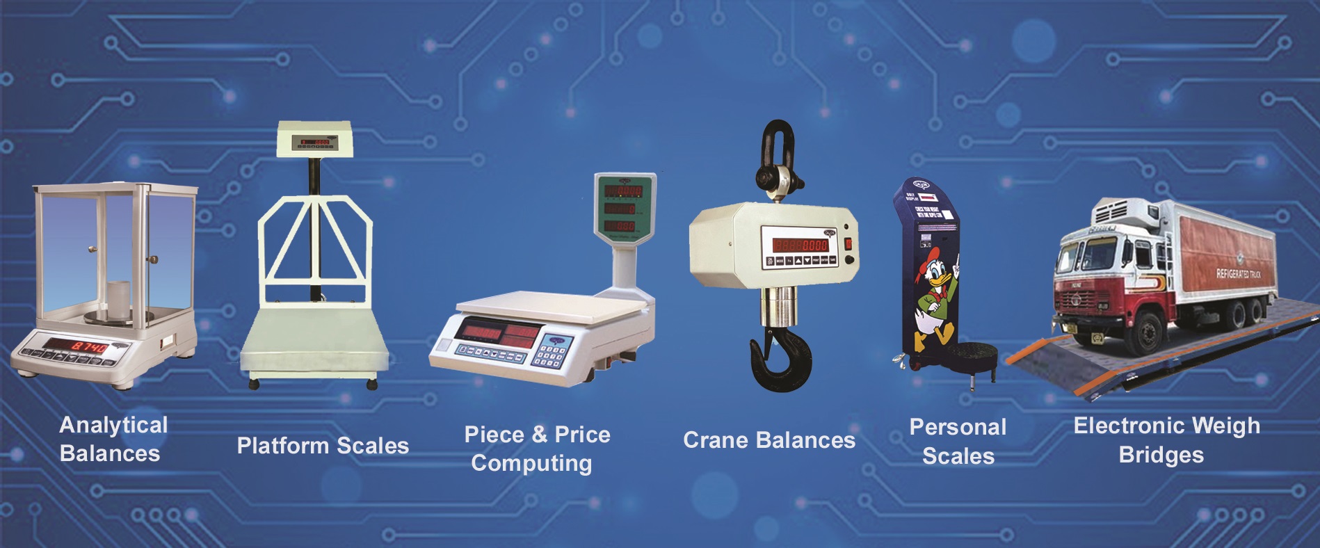 Electronic Weighing Machine POS RFID CALON INDUSTRIES LTD, India